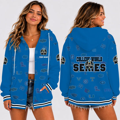 [FAN FAVORITE] NEW CUSTOMIZED NCAA CWS32 ALL TEAMS T-SHIRT, HOODIE, ZIP HOODIE