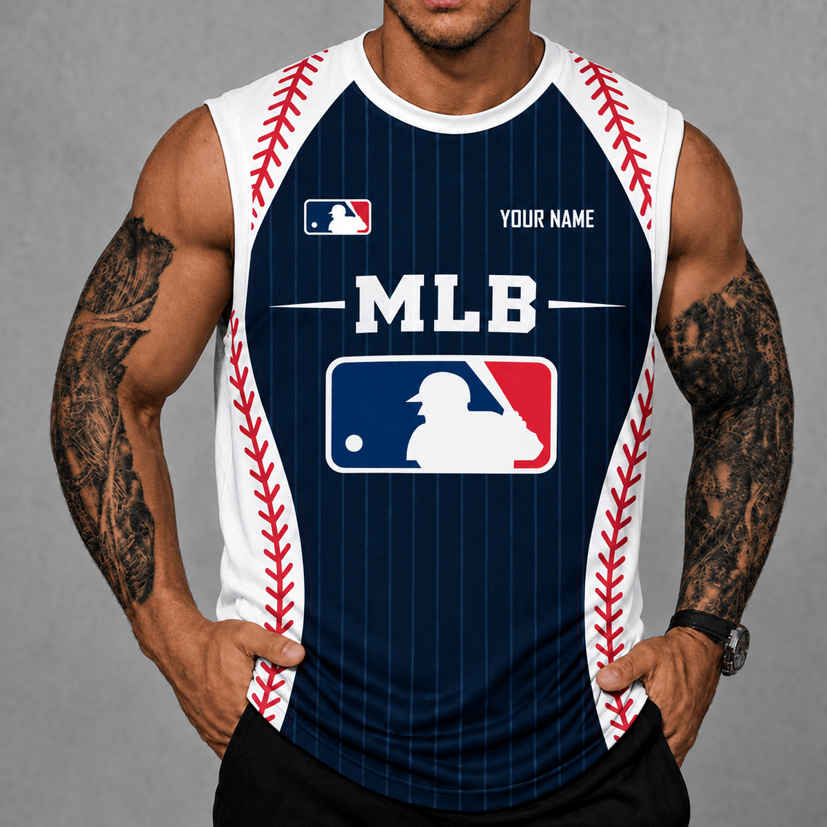 [FLASH SALE] NEW CUSTOMIZED MLB32 ALL TEAMS TANK TOP & GYM SHIRT