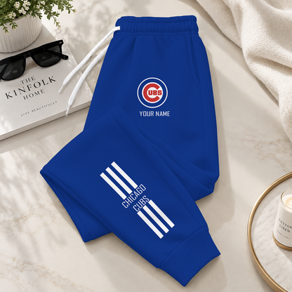 [FLASH SALE] NEW CUSTOMIZED MLB04 CCS CHICAGO CUBS SWEATPANTS