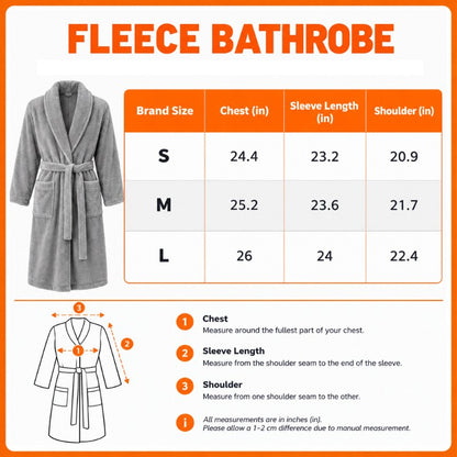 [FLASH SALE] NEW CUSTOMIZED MLB04 CCS CHICAGO CUBS MULTICOLOR FLEECE BATHROBE