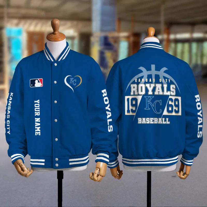 [FLASH SALE] NEW CUSTOMIZED MLB19 KCR KANSAS CITY ROYALS UNISEX T-SHIRT, POLO, HOODIE & JACKETS