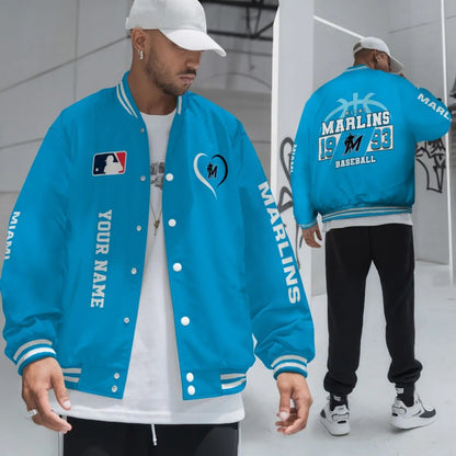 [FLASH SALE] NEW CUSTOMIZED MLB20 MMS MIAMI MARLINS UNISEX T-SHIRT, POLO, HOODIE & JACKETS