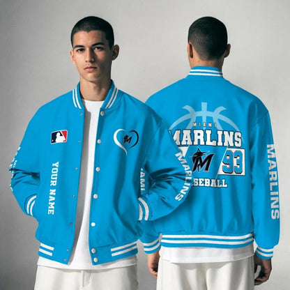 [FLASH SALE] NEW CUSTOMIZED MLB20 MMS MIAMI MARLINS UNISEX T-SHIRT, POLO, HOODIE & JACKETS