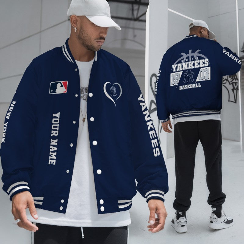 [FLASH SALE] NEW CUSTOMIZED MLB01 NYY NEW YORK YANKEES UNISEX T-SHIRT, POLO, HOODIE & JACKETS