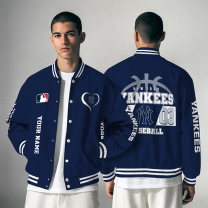 [FLASH SALE] NEW CUSTOMIZED MLB01 NYY NEW YORK YANKEES UNISEX T-SHIRT, POLO, HOODIE & JACKETS