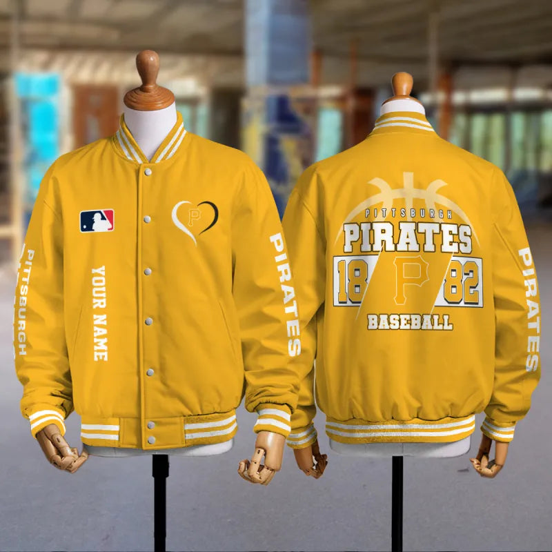 [FLASH SALE] NEW CUSTOMIZED MLB29 PHP PITTSBURGH PIRATES UNISEX T-SHIRT, POLO, HOODIE & JACKETS