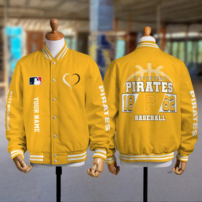 [FLASH SALE] NEW CUSTOMIZED MLB29 PHP PITTSBURGH PIRATES UNISEX T-SHIRT, POLO, HOODIE & JACKETS