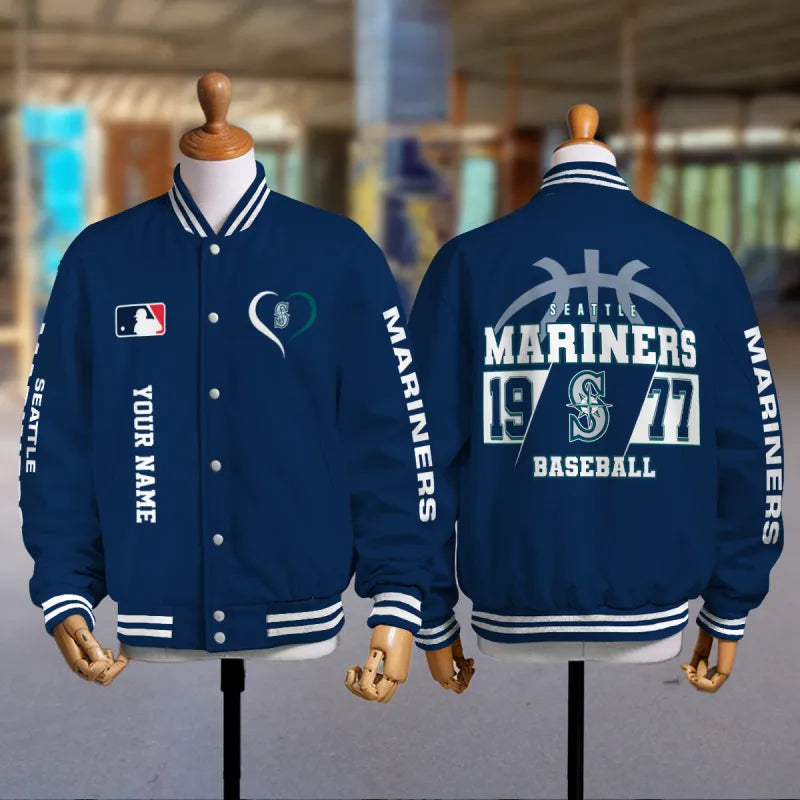 [FLASH SALE] NEW CUSTOMIZED MLB14 SMS SEATTLE MARINERS UNISEX T-SHIRT, POLO, HOODIE & JACKETS