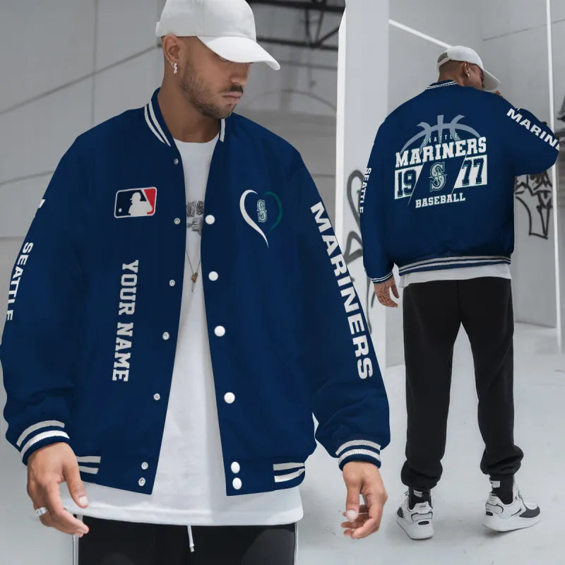 [FLASH SALE] NEW CUSTOMIZED MLB14 SMS SEATTLE MARINERS UNISEX T-SHIRT, POLO, HOODIE & JACKETS