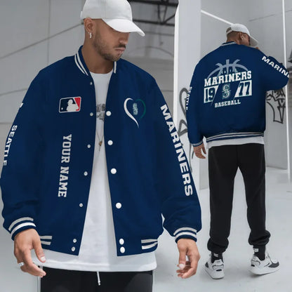 [FLASH SALE] NEW CUSTOMIZED MLB14 SMS SEATTLE MARINERS UNISEX T-SHIRT, POLO, HOODIE & JACKETS