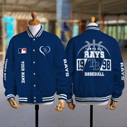 [FLASH SALE] NEW CUSTOMIZED MLB21 TBR TAMPA BAY RAYS UNISEX T-SHIRT, POLO, HOODIE & JACKETS