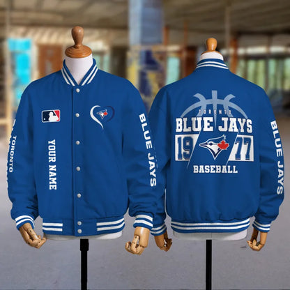 [FLASH SALE] NEW CUSTOMIZED MLB12 TBJ TORONTO BLUE JAYS UNISEX T-SHIRT, POLO, HOODIE & JACKETS