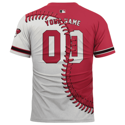 [FLASH SALE] NEW CUSTOMIZED MLB07 ADS ARIZONA DIAMONDBACKS BASEBALL JERSEY