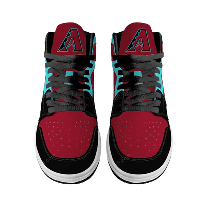[FLASH SALE] NEW CUSTOMIZED MLB07 AZ DIAMONDBACKS AIR JORDAN SNEAKERS