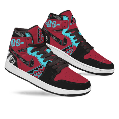 [FLASH SALE] NEW CUSTOMIZED MLB07 AZ DIAMONDBACKS AIR JORDAN SNEAKERS