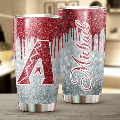 [FLASH SALE] NEW CUSTOMIZED MLB07 AZ DIAMONDBACKS TUMBLER CUP