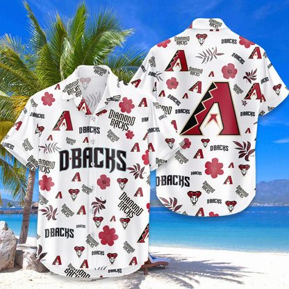 [FLASH SALE] NEW CUSTOMIZED MLB07 ADS ARIZONA DIAMONDBACKS UNISEX HAWAIIAN SHIRT & SHORTS SET