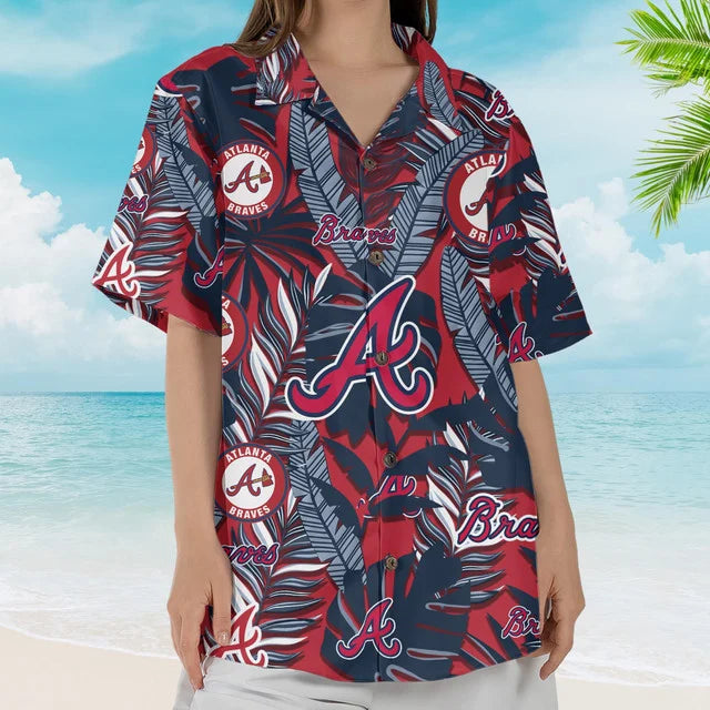 [FLASH SALE] NEW CUSTOMIZED MLB09 ABS ATLANTA BRAVES UNISEX HAWAIIAN SHIRT