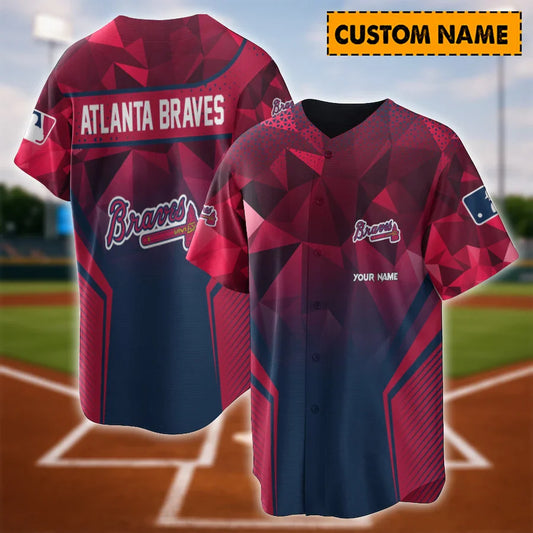[FLASH SALE] NEW CUSTOMIZED MLB09 AT BRAVES BASEBALL JERSEY