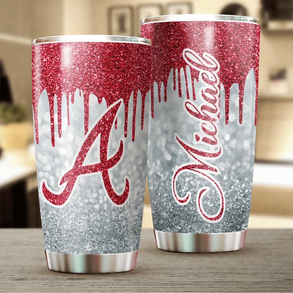 [FLASH SALE] NEW CUSTOMIZED MLB09 AT BRAVES TUMBLER CUP