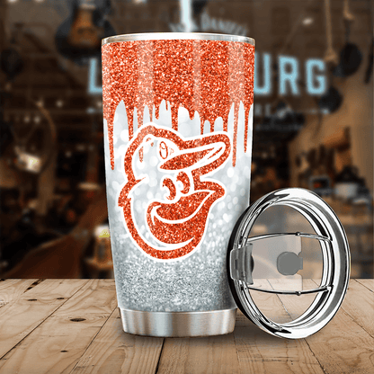 [FLASH SALE] NEW CUSTOMIZED MLB25 BT ORIOLES TUMBLER CUP