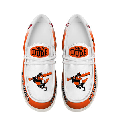 [FLASH SALE] NEW CUSTOMIZED MLB25 BT ORIOLES LOAFER SHOES