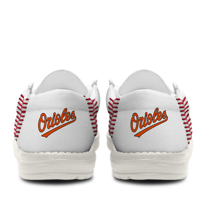 [FLASH SALE] NEW CUSTOMIZED MLB25 BT ORIOLES LOAFER SHOES
