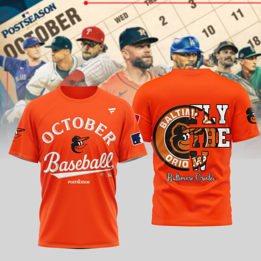 [FLASH SALE] NEW CUSTOMIZED MLB25 BOS BALTIMORE ORIOLES T-SHIRT, HOODIE, ZIP HOODIE
