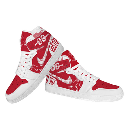 [FLASH SALE] NEW CUSTOMIZED MLB03 BR SOX AIR JORDAN SNEAKERS
