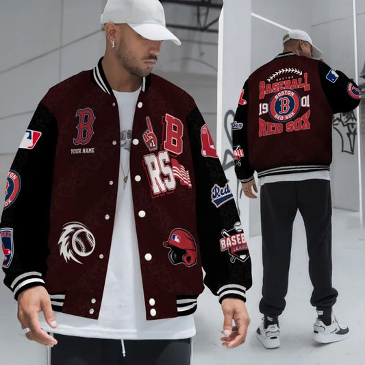 [FLASH SALE] NEW CUSTOMIZED MLB03 BRS BOSTON RED SOX UNISEX T-SHIRT, POLO, HOODIE & JACKETS