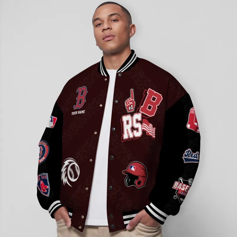 [FLASH SALE] NEW CUSTOMIZED MLB03 BRS BOSTON RED SOX UNISEX T-SHIRT, POLO, HOODIE & JACKETS