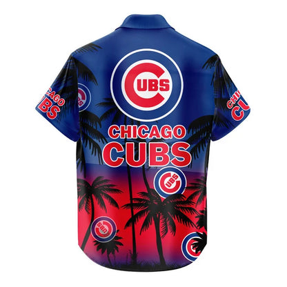 [FLASH SALE] NEW CUSTOMIZED MLB04 CCS CHICAGO CUBS UNISEX HAWAIIAN SHIRT & SHORTS SET