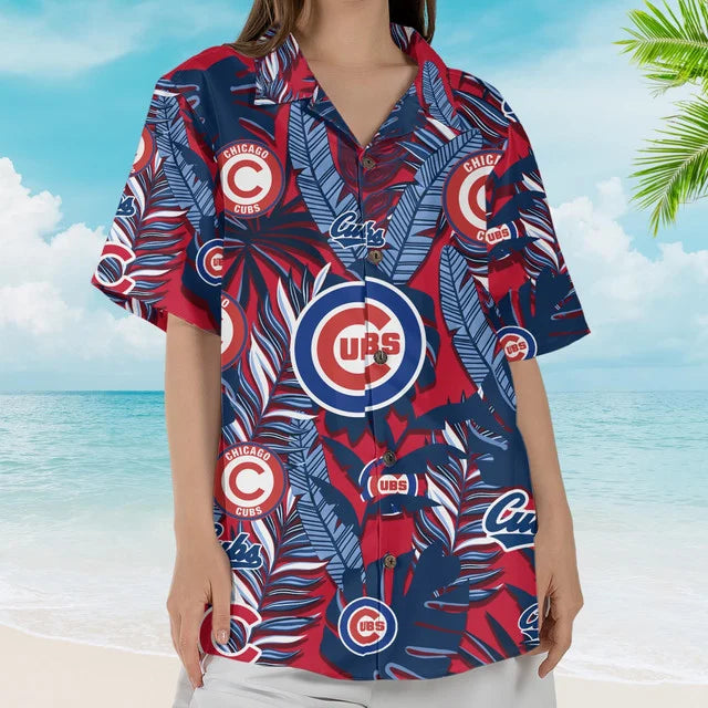 [FLASH SALE] NEW CUSTOMIZED MLB04 CCS CHICAGO CUBS UNISEX HAWAIIAN SHIRT