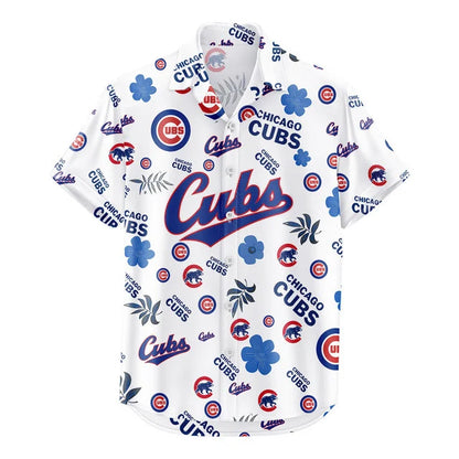 [FLASH SALE] NEW CUSTOMIZED MLB04 CCS CHICAGO CUBS UNISEX HAWAIIAN SHIRT & SHORTS SET