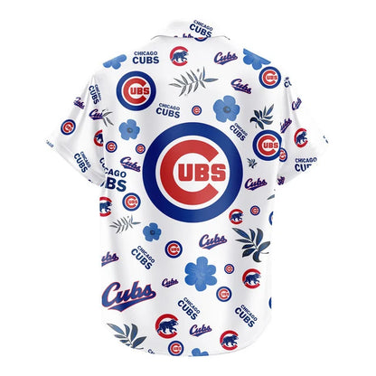 [FLASH SALE] NEW CUSTOMIZED MLB04 CCS CHICAGO CUBS UNISEX HAWAIIAN SHIRT & SHORTS SET