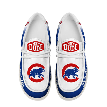 [FLASH SALE] NEW CUSTOMIZED MLB04 CH CUBS LOAFER SHOES