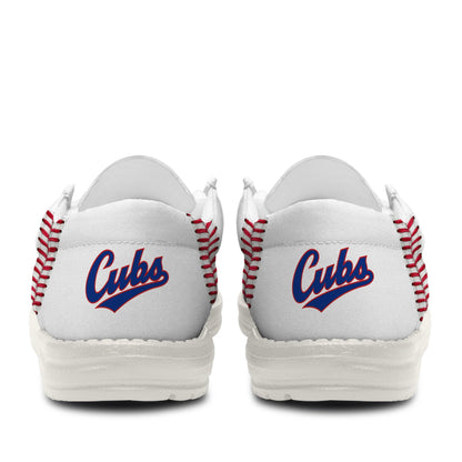 [FLASH SALE] NEW CUSTOMIZED MLB04 CH CUBS LOAFER SHOES