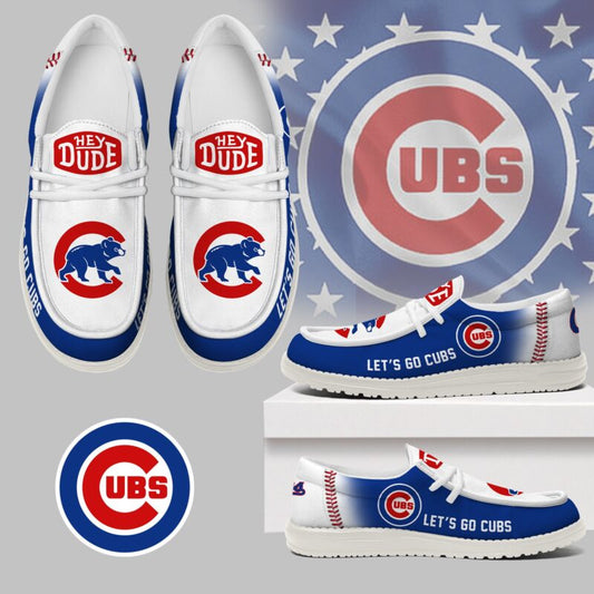 [FLASH SALE] NEW CUSTOMIZED MLB04 CH CUBS LOAFER SHOES