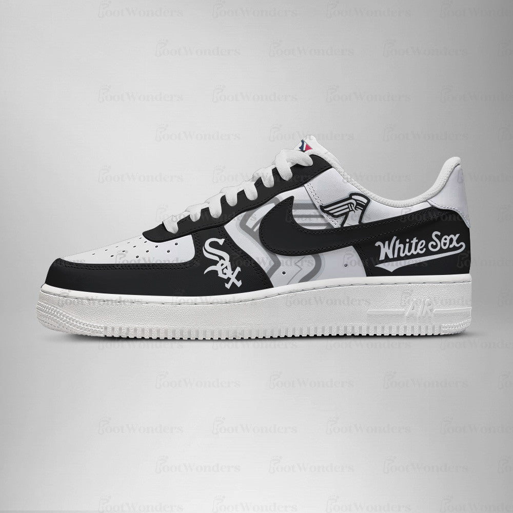 [FLASH SALE] NEW CUSTOMIZED MLB26 CW SOX AF1 SHOES