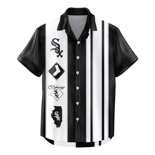 [FLASH SALE] NEW CUSTOMIZED MLB26 CWS CHICAGO WHITE SOX UNISEX HAWAIIAN SHIRT