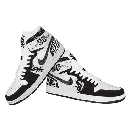 [FLASH SALE] NEW CUSTOMIZED MLB26 CW SOX AIR JORDAN SNEAKERS
