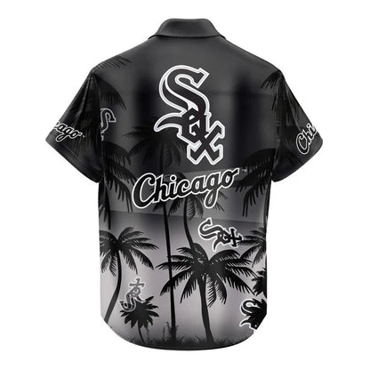 [FLASH SALE] NEW CUSTOMIZED MLB26 CWS CHICAGO WHITE SOX UNISEX HAWAIIAN SHIRT & SHORTS SET