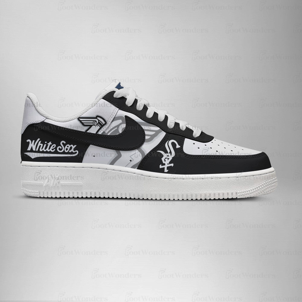 [FLASH SALE] NEW CUSTOMIZED MLB26 CW SOX AF1 SHOES