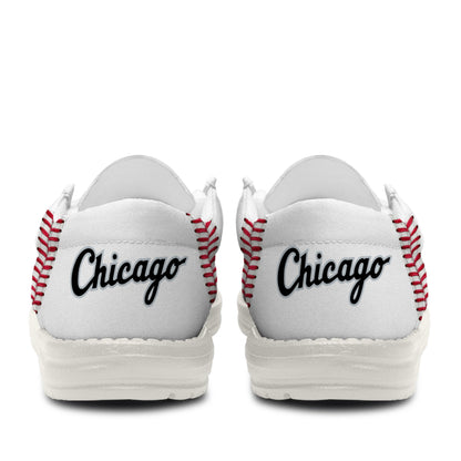 [FLASH SALE] NEW CUSTOMIZED MLB26 CW SOX LOAFER SHOES