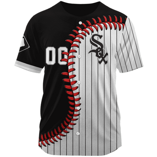 [FLASH SALE] NEW CUSTOMIZED MLB26 CWS CHICAGO WHITE SOX BASEBALL JERSEY