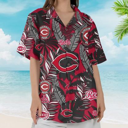 [FLASH SALE] NEW CUSTOMIZED MLB05 CRS CINCINNATI REDS UNISEX HAWAIIAN SHIRT