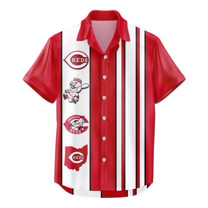 [FLASH SALE] NEW CUSTOMIZED MLB05 CRS CINCINNATI REDS UNISEX HAWAIIAN SHIRT