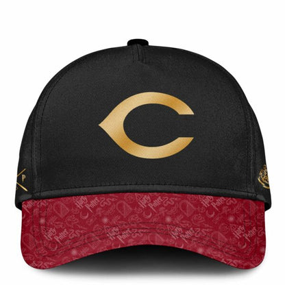 [FLASH SALE] NEW CUSTOMIZED MLB05 CRS CINCINNATI REDS x HARRY POTTER BASEBALL JERSEY & CAP