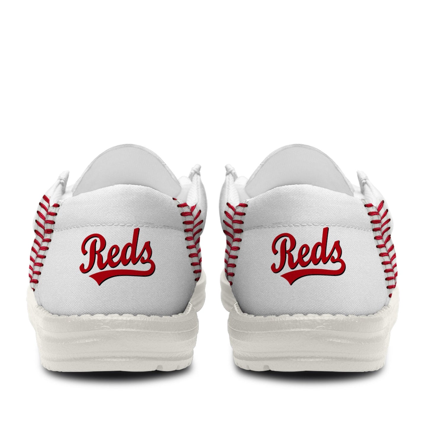 [FLASH SALE] NEW CUSTOMIZED MLB05 CC REDS LOAFER SHOES