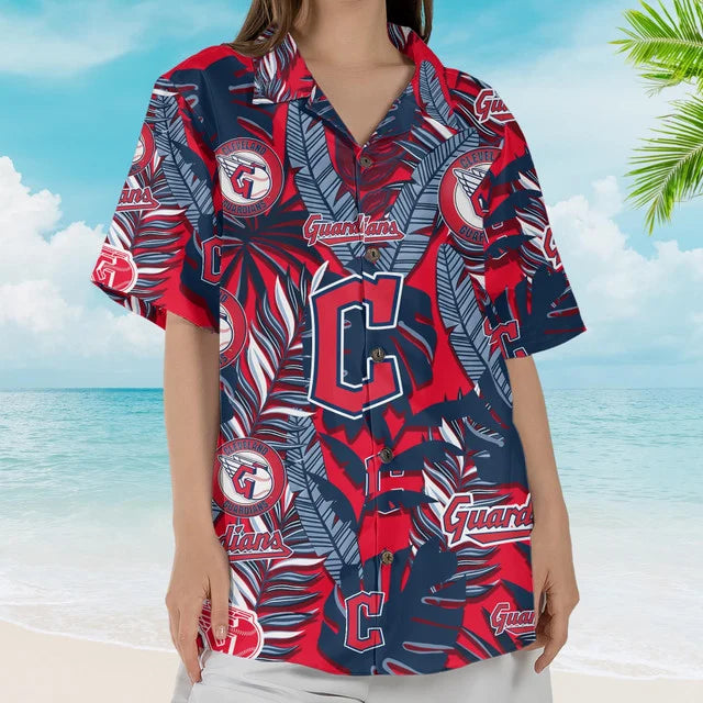 [FLASH SALE] NEW CUSTOMIZED MLB13 CGS CLEVELAND GUARDIANS UNISEX HAWAIIAN SHIRT